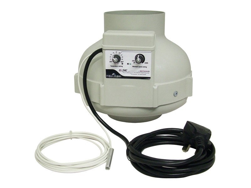 Prima Klima Rohrventilator PK160-TC 160 mm - 800 m3/Std, temperaturgeregelt - Growshop360