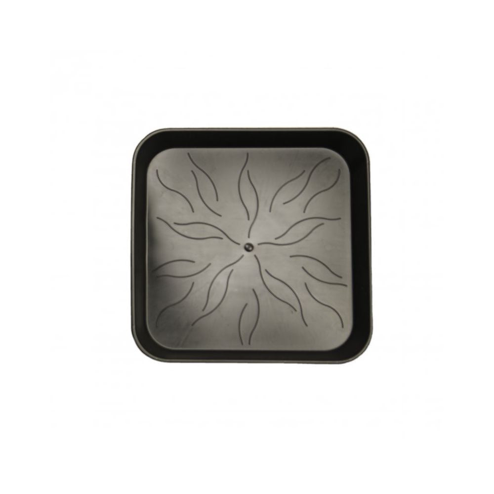 Blumentopf Untersetzer quadratisch 17x17 cm, 1 Stk. - Growshop360