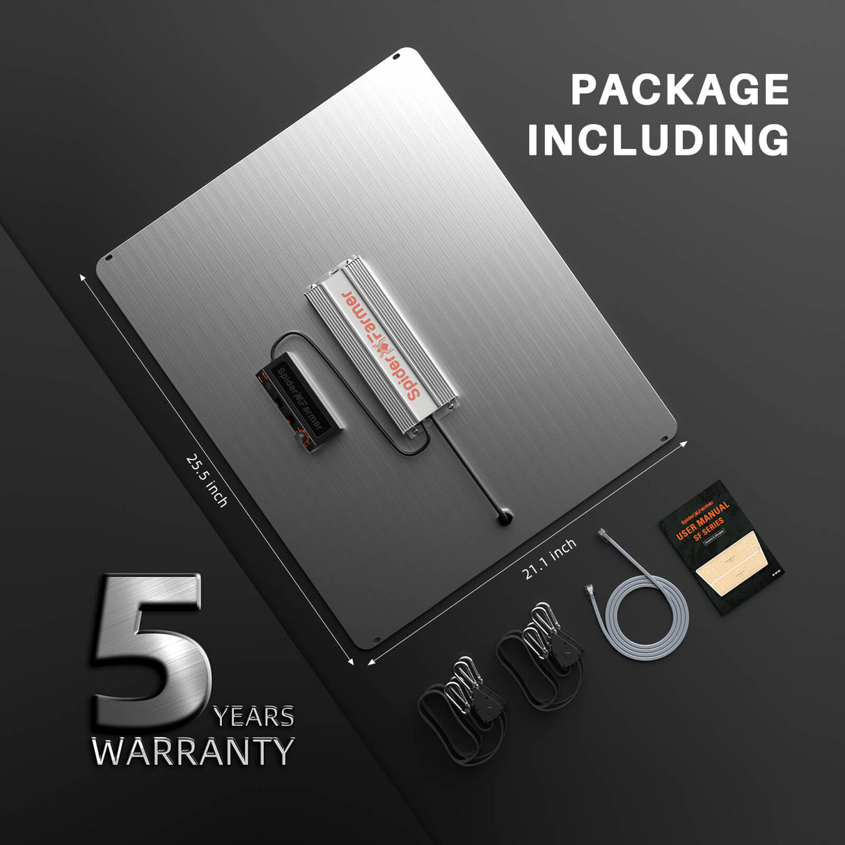 Spider Farmer® SF4000 450W Samsung LM301H EVO LED grow light