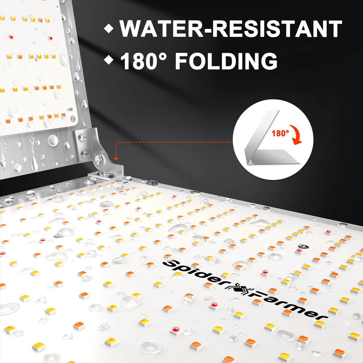 Spider Farmer® SF7000 650W foldable LED grow light