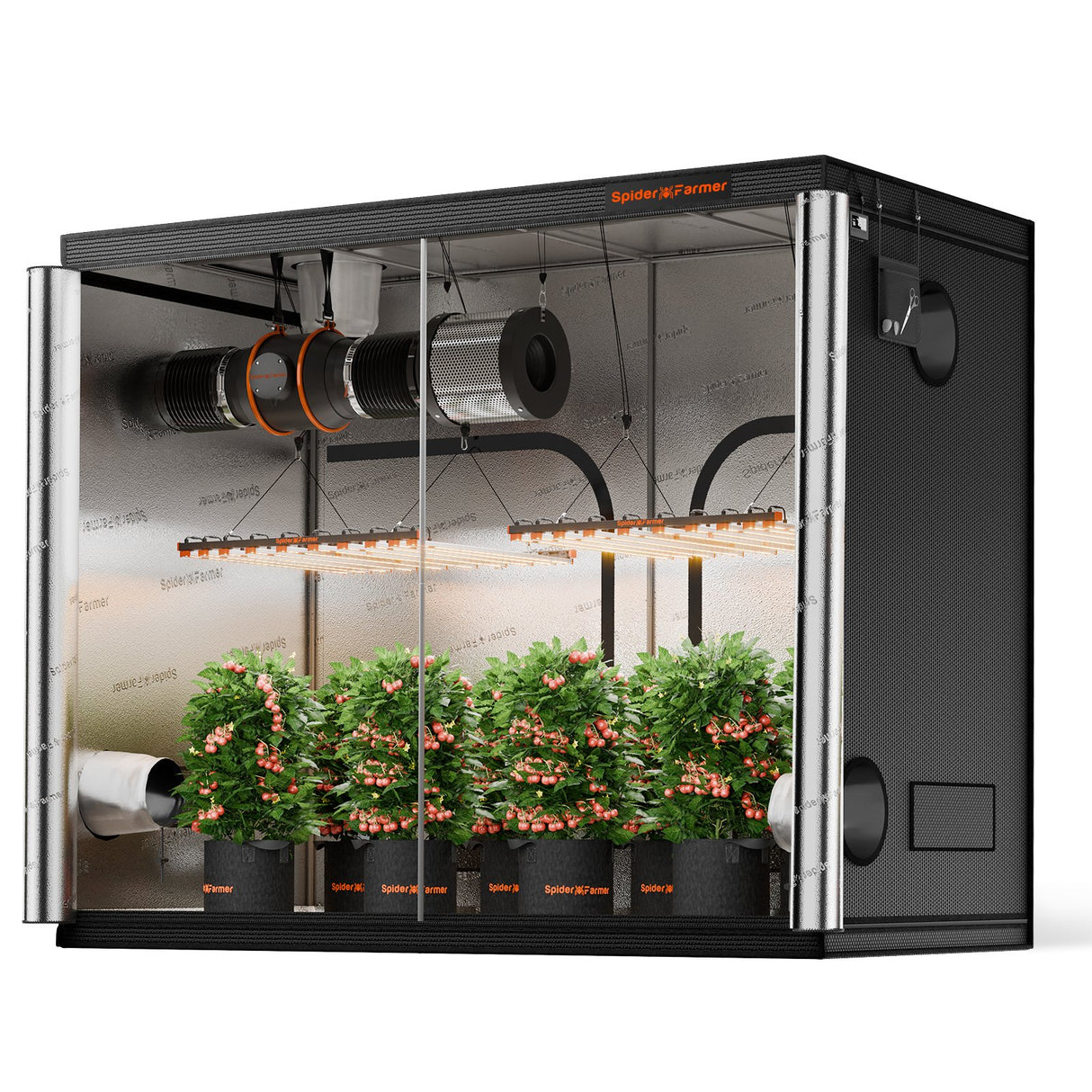 Spider Farmer 240x120x200 cm Indoor Grow Tent 1680D