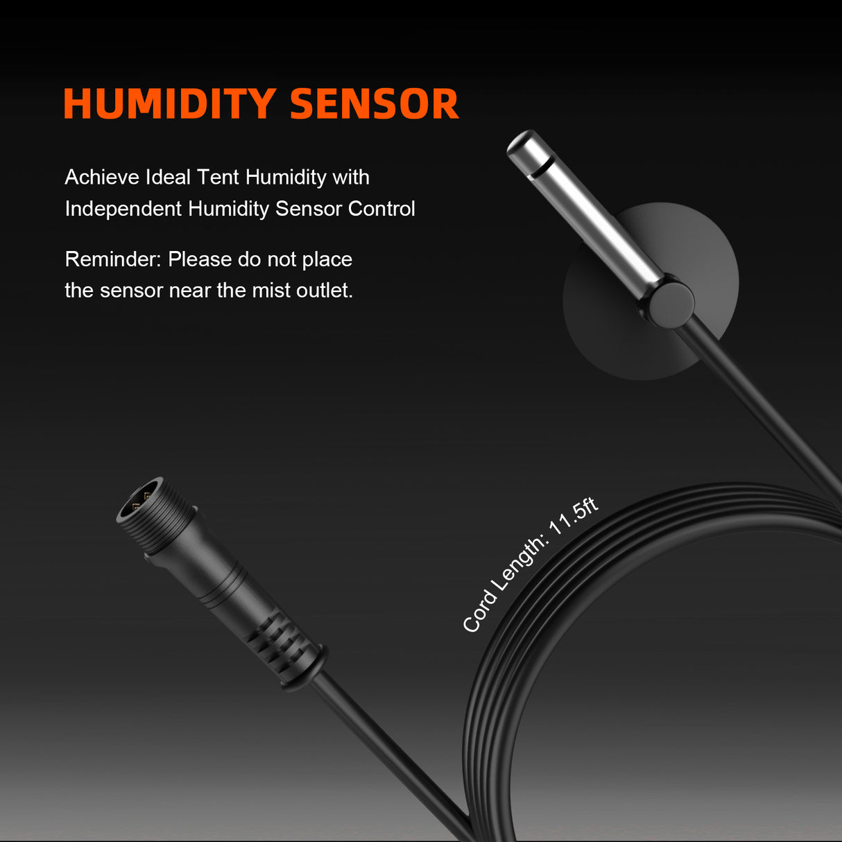 Spider Farmer® 16 L cold mist humidifier for plants