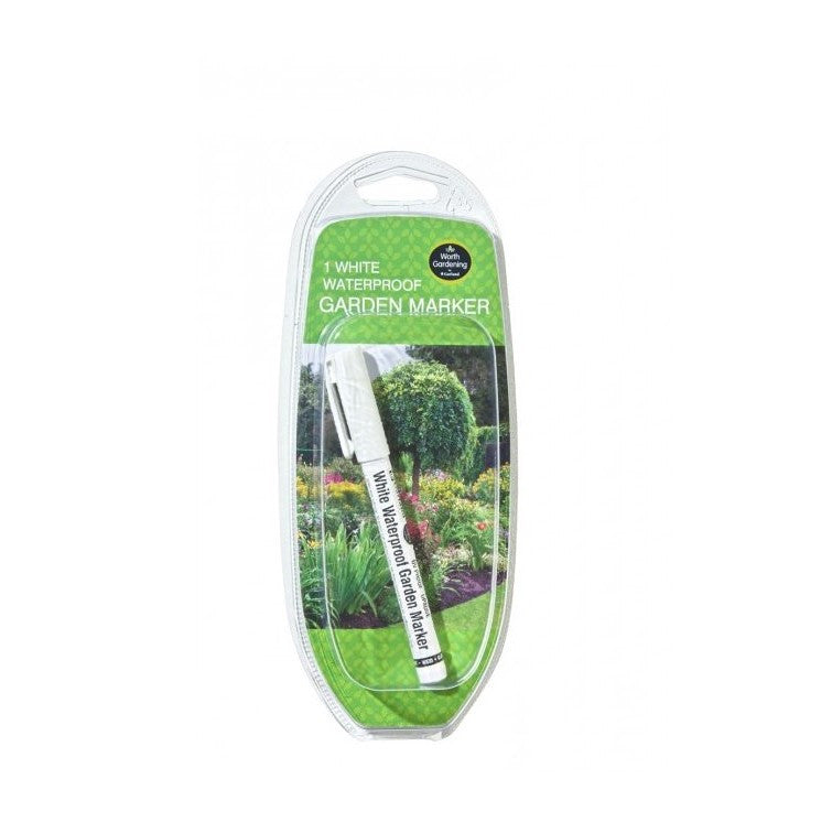 Garland wasserfester Marker weiß - Growshop360