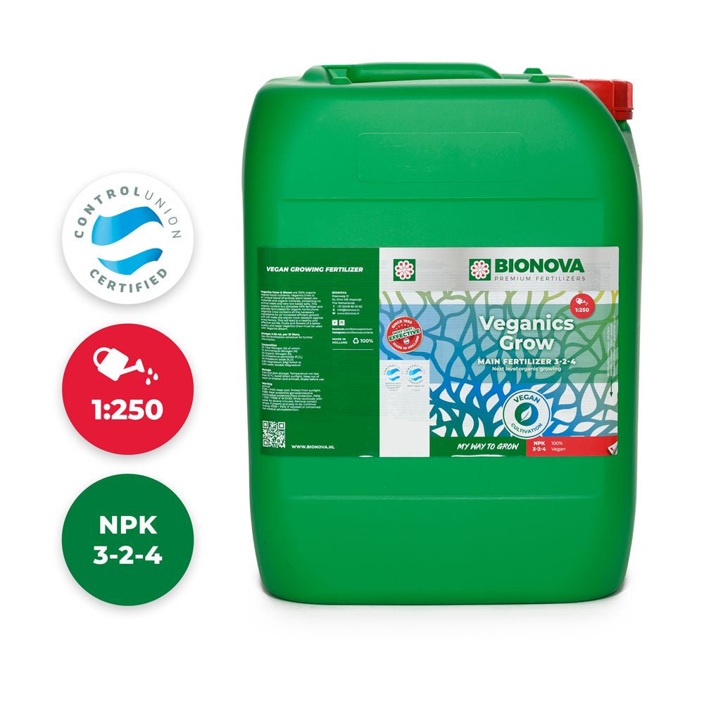 BioNova Veganics Grow 20 l - Growshop360
