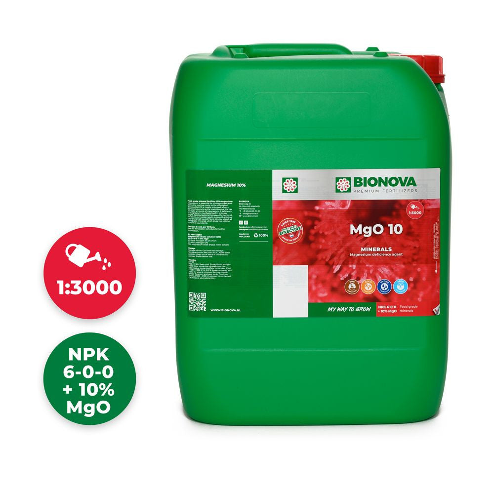BioNova MgO 10 (Magnesium) 20 l - Growshop360