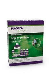 Plagron Top Grow Box 100% Natürlich, Düngemittel-Kit - Growshop360