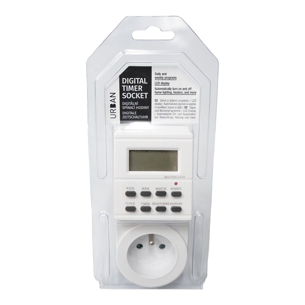 Digitale Zeitschaltuhr Urban Digital Timer Socket - Growshop360