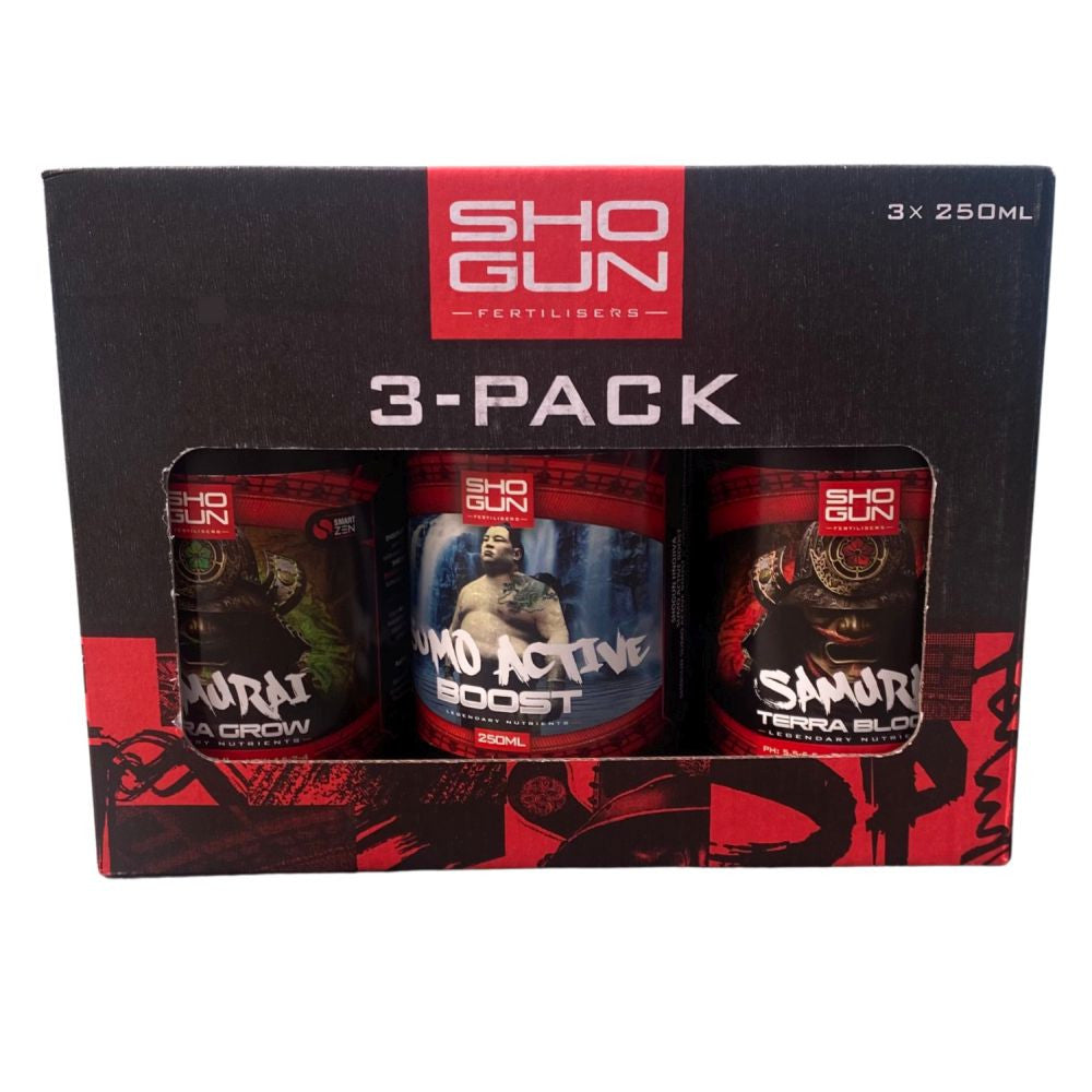 Shogun Terra Starter 3er-Pack 750 ml, Dünger Set - Growshop360