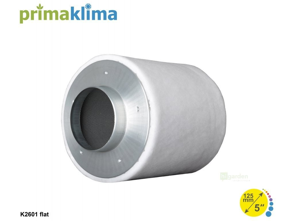 Prima Klima Aktivkohlefilter ECO K2601 FLAT, 125 mm, 440 m3/Std - Growshop360
