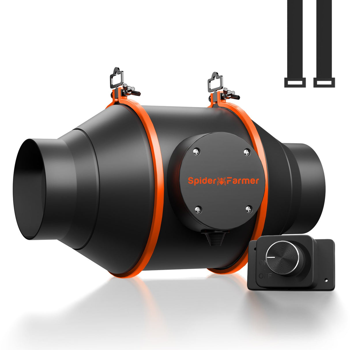 Spider Farmer 4-Zoll Inline-Ventilator 205 CFM mit Geschwindigkeitsregler