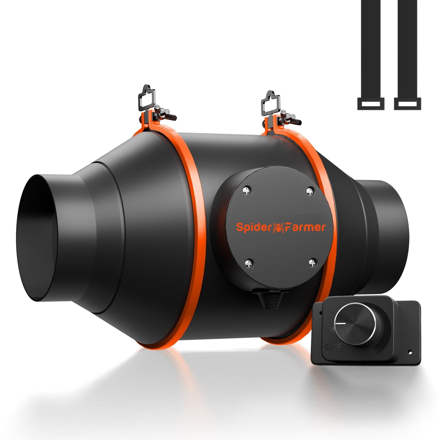 Spider Farmer 4-Zoll Inline-Ventilator 205 CFM mit Geschwindigkeitsregler