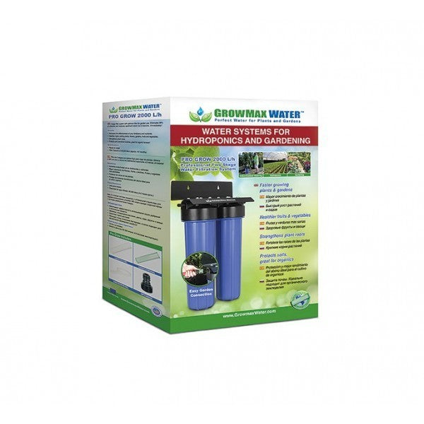 Growmax Water Pro Grow, Kohlewasserfilter 2000 l/h - Growshop360