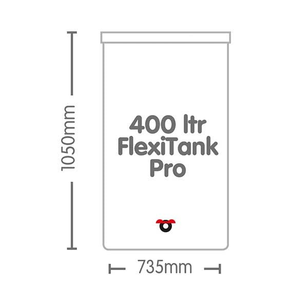 Autopot Flexitank PRO 400 l - Growshop360