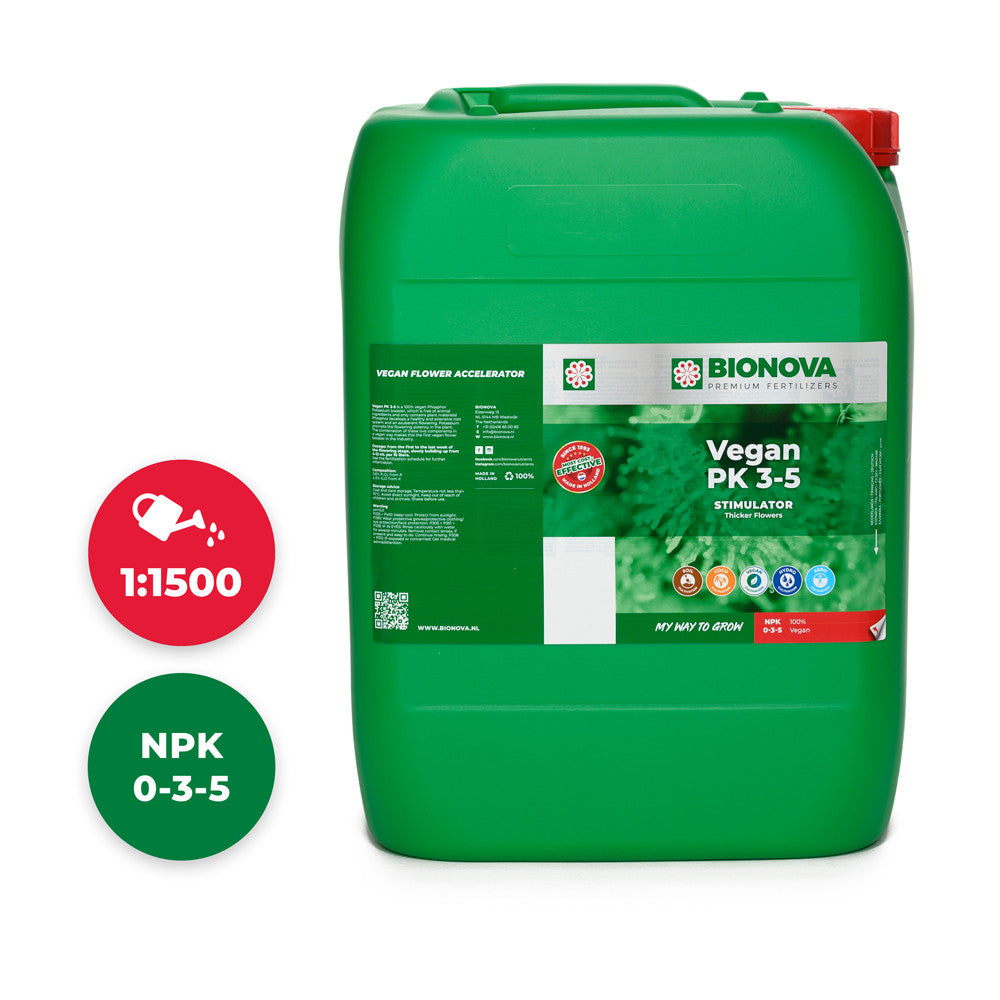 BioNova Vegan PK 3-5 (Phosphor+Kalium) 20 l - Growshop360