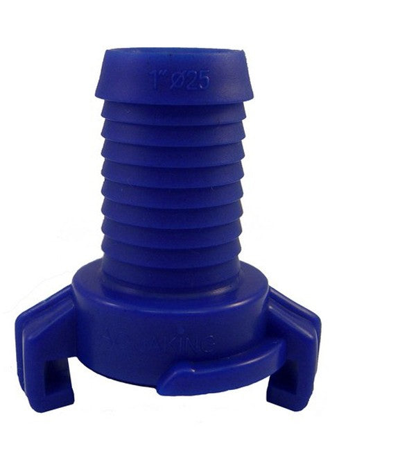 Aquaking Schnellkupplung blau, Schlauchteil 1/2 Zoll - Growshop360