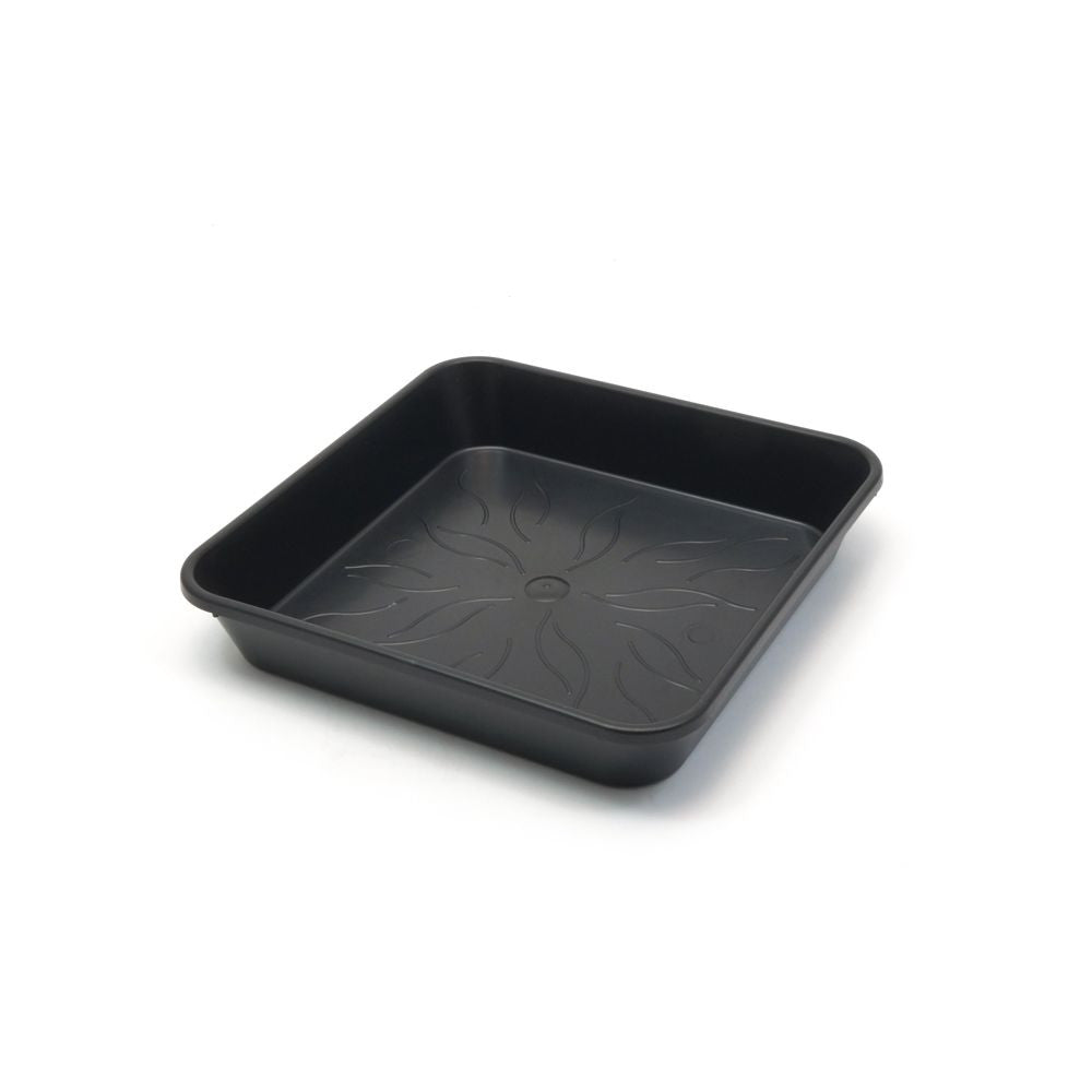 Blumentopf Untersetzer quadratisch 14x14 cm, 40 Stück - Growshop360