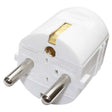 Gerader Stecker für Verlängerungskabel, weiß - Growshop360