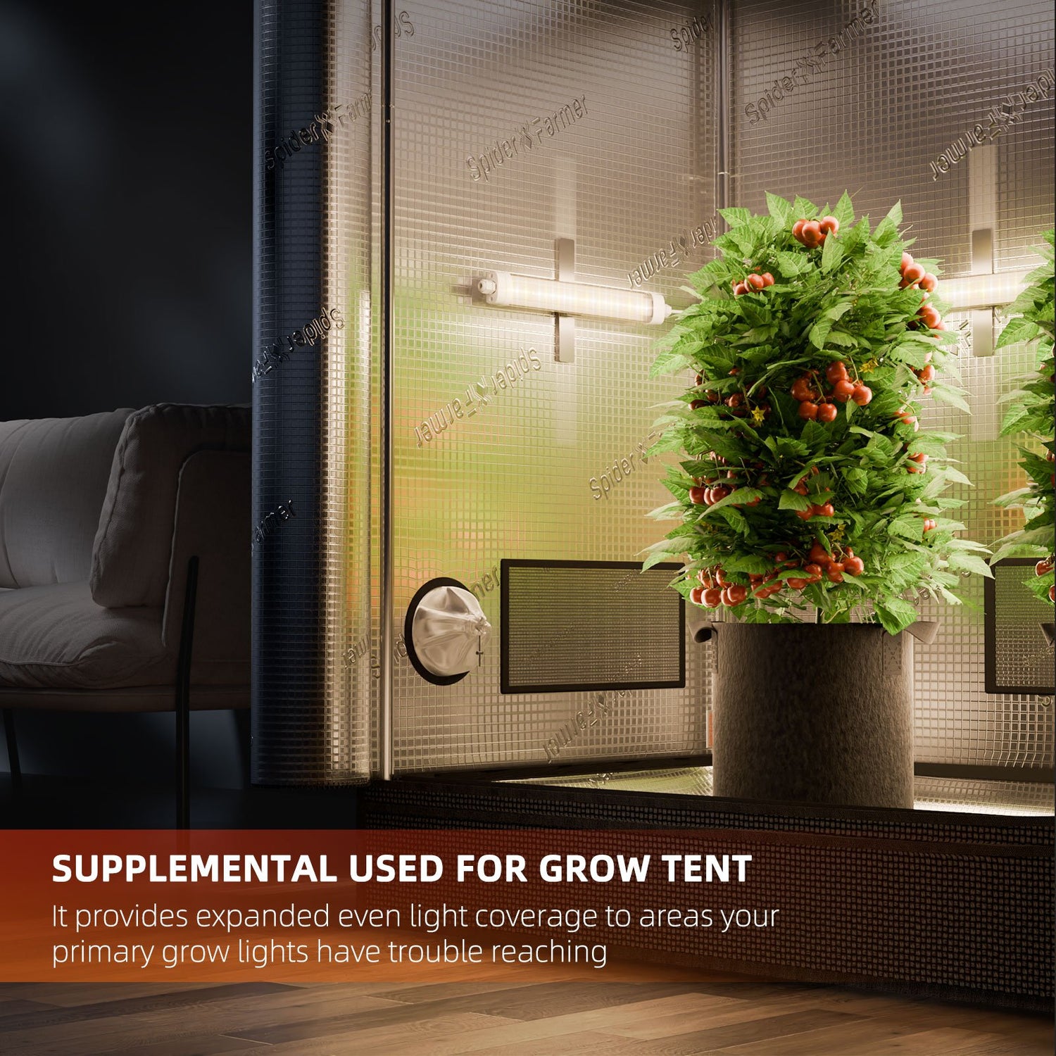 Spider Farmer® Glow30 full spectrum additional LED light bars