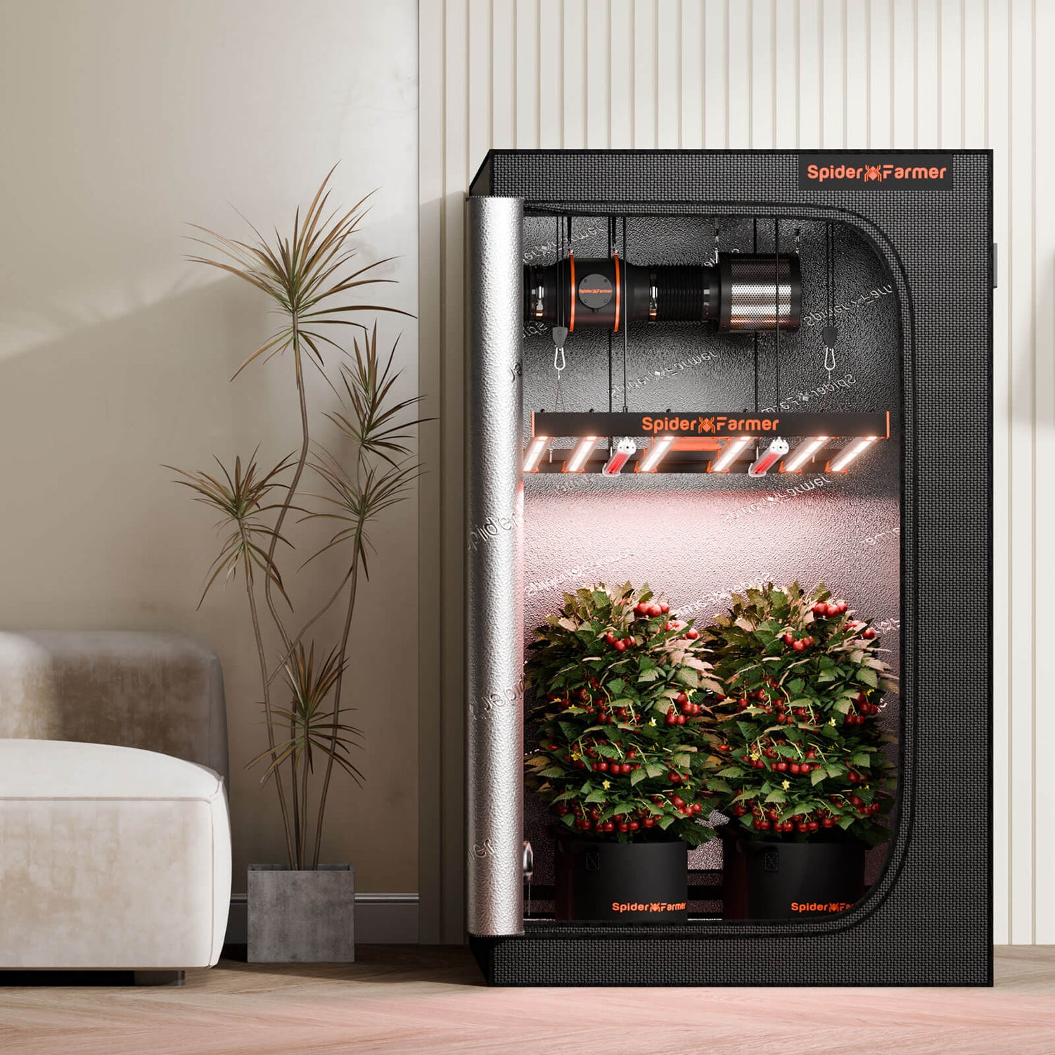 Spider Farmer® GlowR80 Deep Red Spectrum 660nm Supplementary LED Grow Light