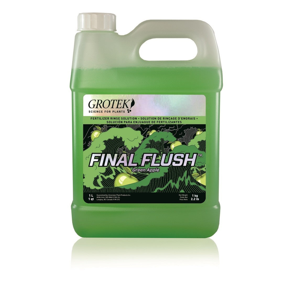 Grotek Final Flush Grüner Apfel 4 l - Growshop360
