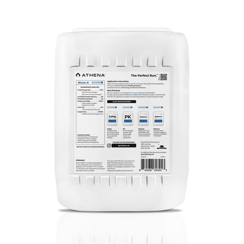Athena Blended Line Bloom A+B 18.9 l (5 gal) - Growshop360