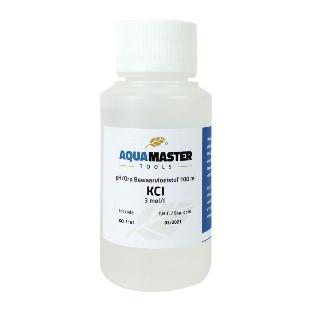 Aqua Master Tools KCl 3 mol-l 100 ml, BOX 18 Stk. - Growshop360