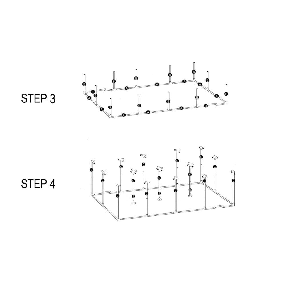 BudBox Silver PRO Titan VI 600x300x220 cm - Growshop360