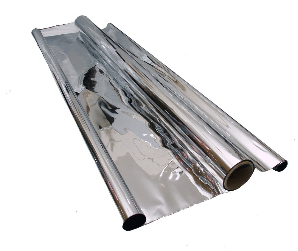 Mylar Silber Reflexionsfolie, Rolle 1,4x10 m, 35 Mikron - Growshop360