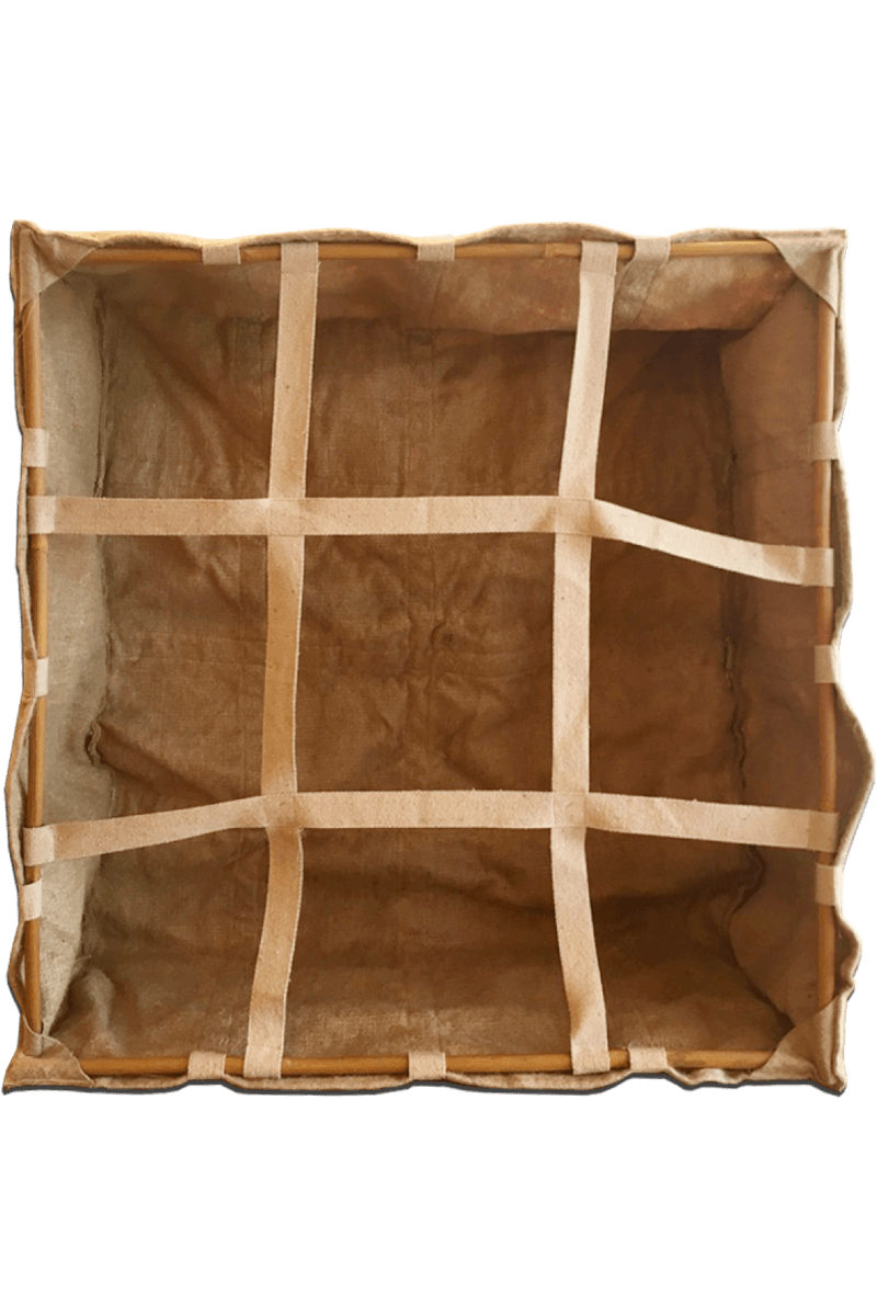 U-Gro Jute Verstärktes Eco-Pflanzbeet 93x93x30 cm - 250 l - Growshop360