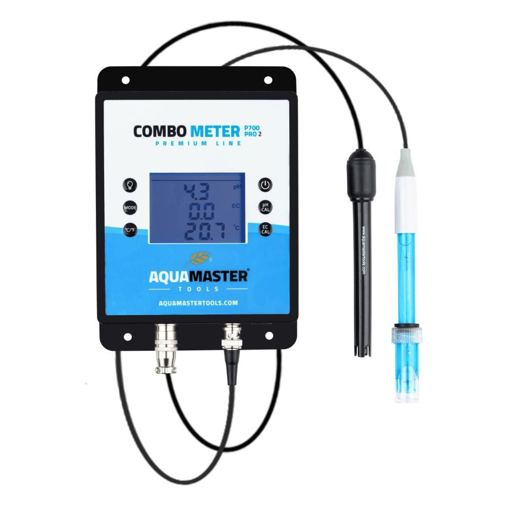 Aqua Master Tools Combo pH-Meter P700 PRO2 (pH, EC, CF, PPM, Temp) - Growshop360