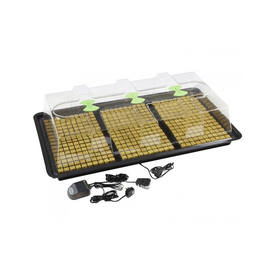 NutSystems X-Stream Propagator L, Hartplastik, beheizt mit Thermostat, 110.5x58.5x28 cm - Growshop360
