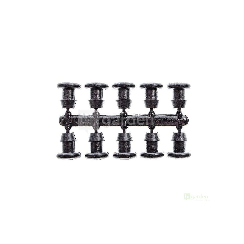 Kapillarverbinder 5 mm, Steckertyp, Satz mit 10 Stück - Growshop360