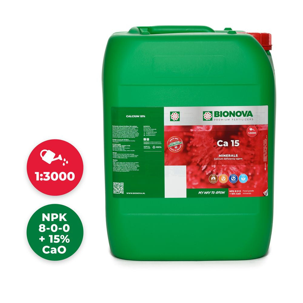 BioNova Ca 15 (Kalzium) 20 l - Growshop360