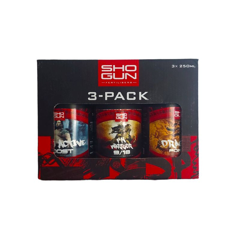 Shogun Terra Starter 3er-Pack 750 ml, Dünger Set - Growshop360
