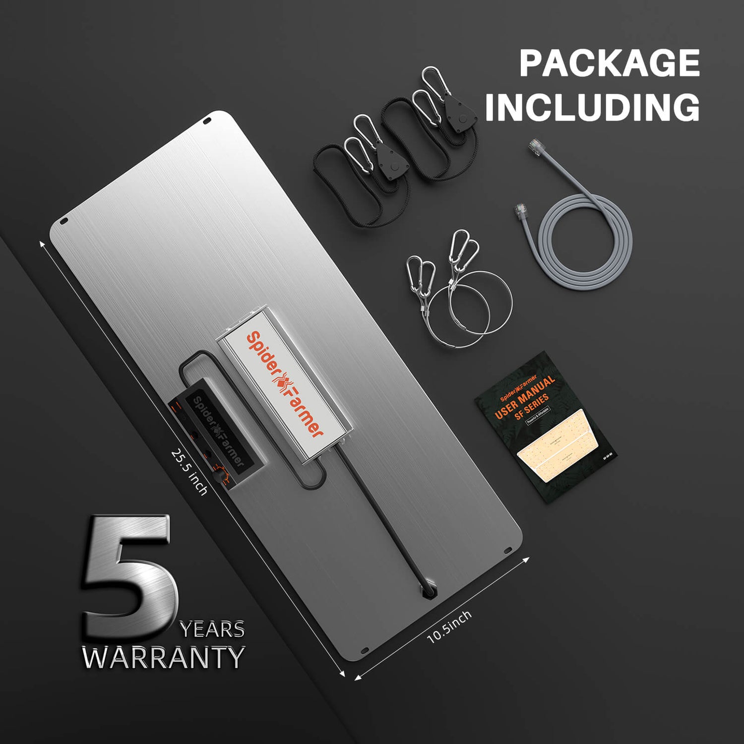 Spider Farmer® SF2000 Samsung LM301H EVO LED Grow Lamp for 3 Plants