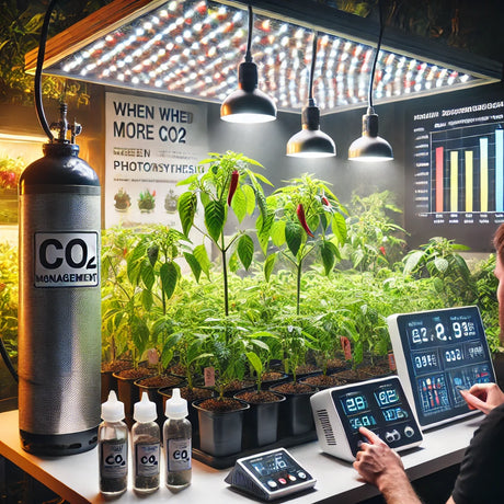 CO2-Management im Indoor-Growing: Wann und warum deine Pflanzen mehr CO2 brauchen
