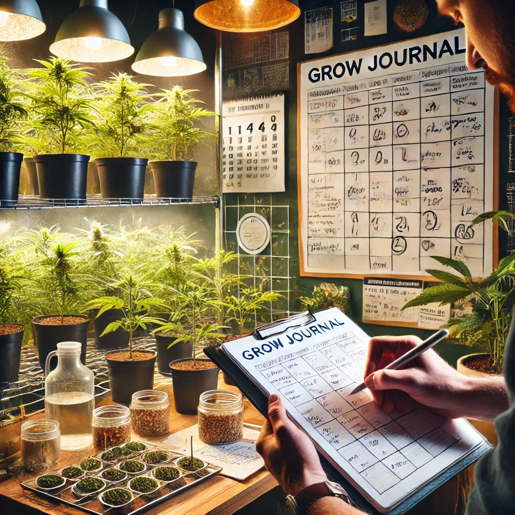 Ein Leitfaden zum Führen eines Grow-Tagebuchs: So dokumentierst du Fortschritte, Fehler und Erfolge für maximale Erträge