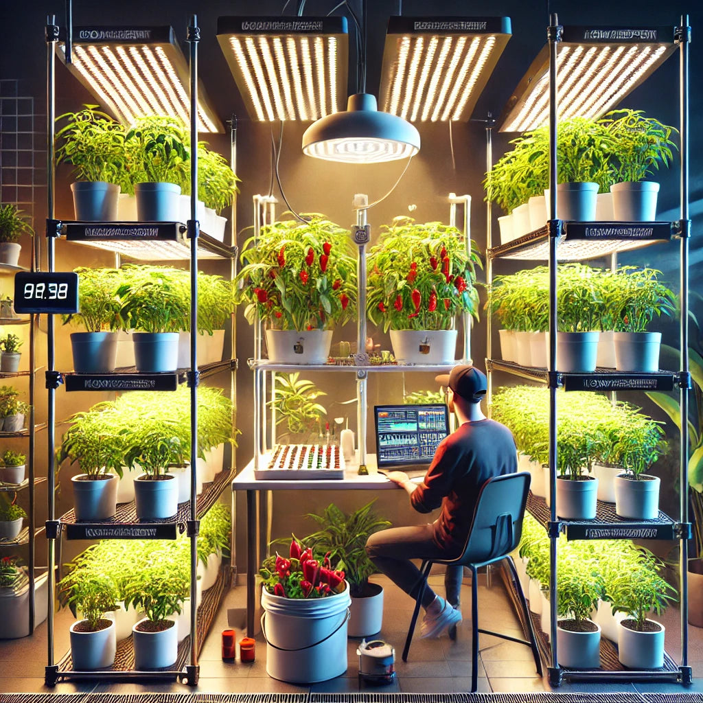 Indoor-Growing für kleine Räume: Maximale Erträge auf kleinstem Raum erzielen