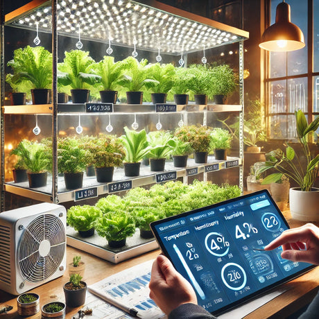 Optimierung des Raumklimas: So regulierst du Temperatur und Luftfeuchtigkeit im Grow-Raum optimal