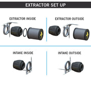 Secret Jardin DF16 Extractor, Ventilator 50-100-150 m3/Std - Growshop360