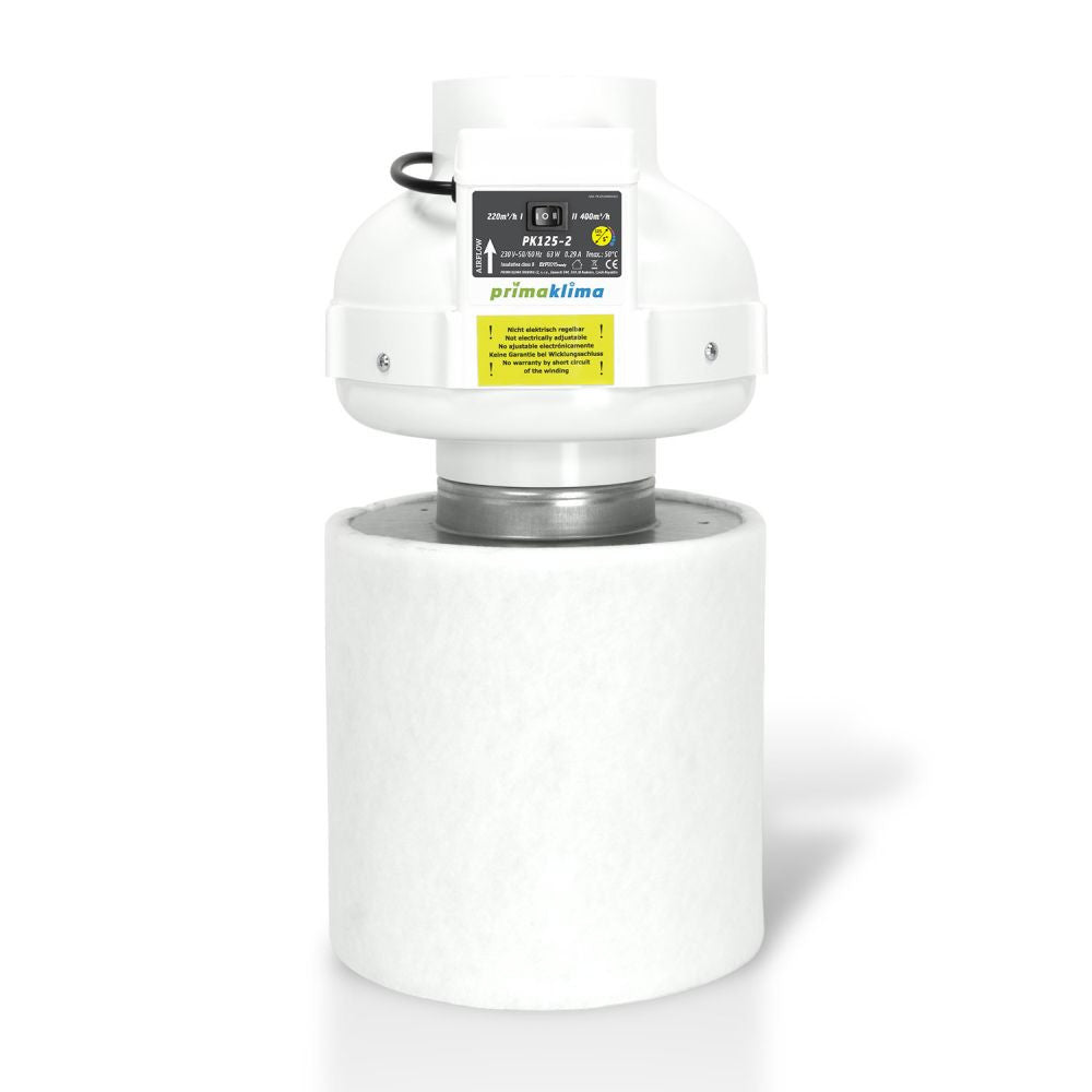 Prima Klima PK-Kombo 125-2S, 125 mm, 400 m3/Std - Growshop360