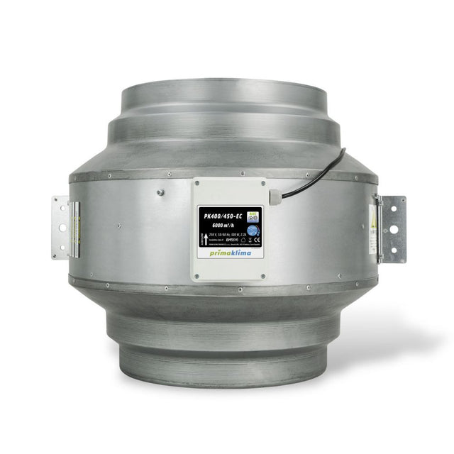 Prima Klima Rohrventilator Blue Line, 400-450 mm, 6000 m3/Std, EC Motor - Growshop360
