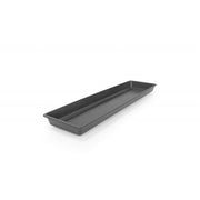 Plastkon Extra Flor Weißes Tablett, 80x20x5,5 cm - Growshop360