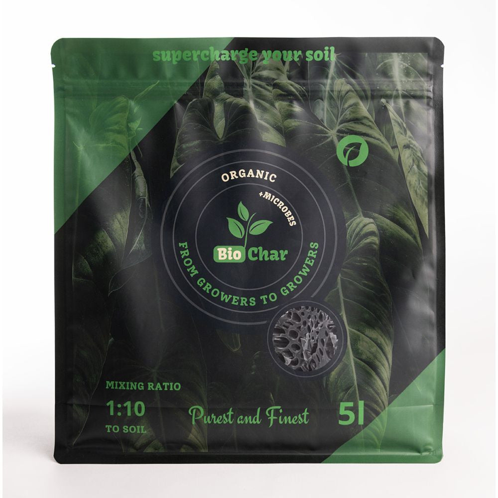 Biochar + Mikroben 5 l - Growshop360
