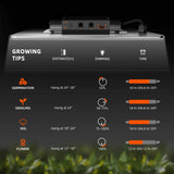 Spider Farmer SF2000Pro Samsung LM301H EVO LED Pflanzenlampe für 3 Pflanzen