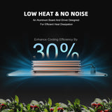 Spider Farmer® 70x70x160cm Komplettes Growzelt-Set mit LED-Wachstumslicht