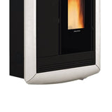 Extraflame Souvenir Plus Lux 5.0 Pelletofen 287 m³ Gusseisen Majolika Weiß 4