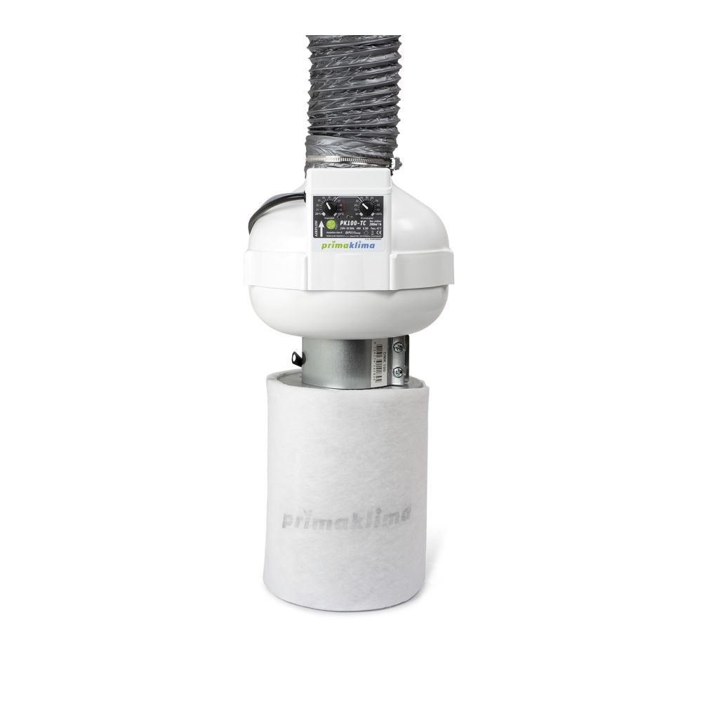 Prima Klima Ventilation PKVS Set PK100-TC mit Temperatursteuerung - Growshop360