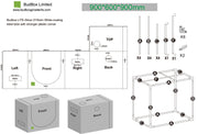 BudBox LITE 60x90x90 cm - Growshop360