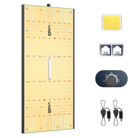 LED ViparSpectra PRO Serie P2000 - 250W - 2024 Samsung LM301B - Growshop360